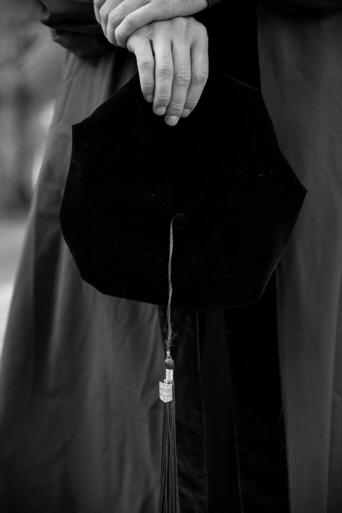 st louis missouri senior and graduation photography, washington university graduation photos, law school graduation